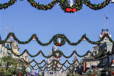 Weihnachtszeit im Walt Disney World Resort